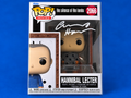 Boxed Hannibal Lecter Funko Pop Movies 2066 from The Silence of the Lambs with white autograph on the front window