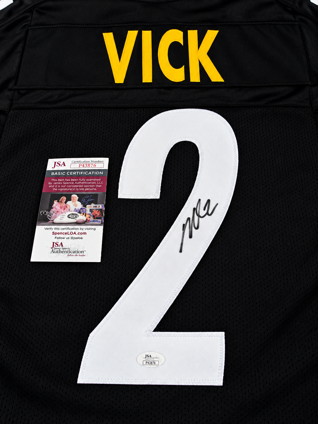 Michael Vick Hand-Signed Jersey – JSA