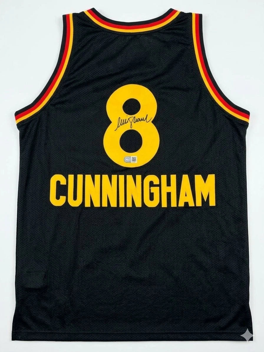 Sophie Cunningham Signed Autographed Fever Custom Jersey, SWAU Certified